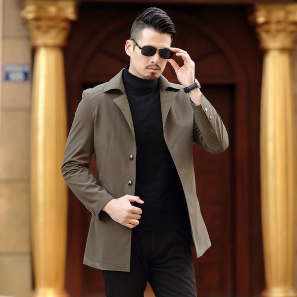 2illx 2019 сезона мужской почвы хлопок траншея ветровка ветровка пальто windbreakercoat красивых британские моды тонкая середина длина одежд, Tan;black
2illx 2019 сезона мужской почвы хлопок траншея ветровка ветровка пальто windbreakercoat красивых британские моды тонкая середина длина одежд, Tan;black