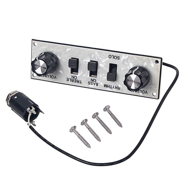 loaded prewired guitar control plate for electric guitar bass
loaded prewired guitar control plate for electric guitar bass