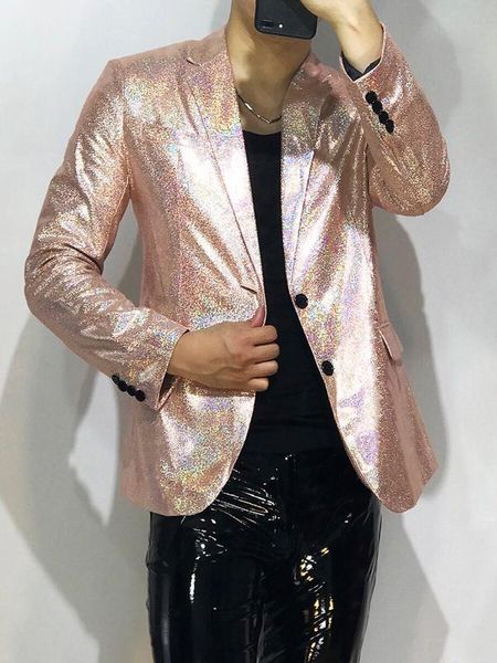 new laser suit male leisure large size coat trend singer performance custom suit coat, White;black
new laser suit male leisure large size coat trend singer performance custom suit coat, White;black