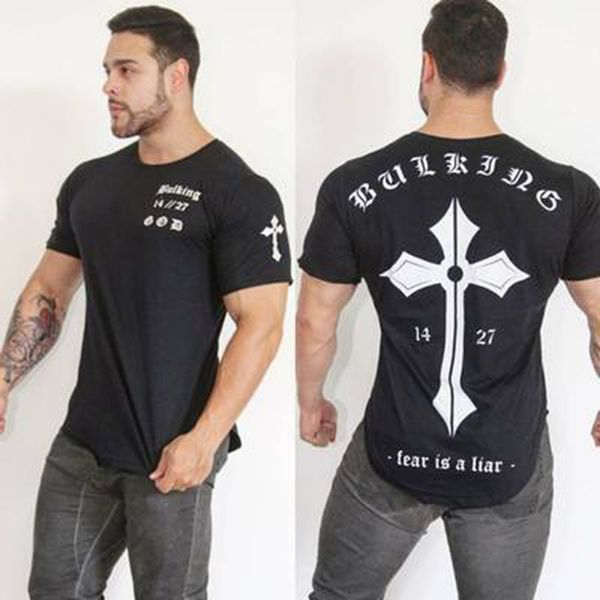 fitness leisure sports short-sleeved men's fitting t-shirt cotton training wear spring and summer black white grey cross t-shirt, Black;blue
fitness leisure sports short-sleeved men's fitting t-shirt cotton training wear spring and summer black white grey cross t-shirt, Black;blue