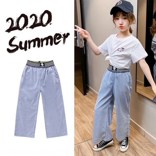 children's wear 2020 new girls' - tencel jeans wide wide leg wide-leg pants jeans children's pants, Blue
children's wear 2020 new girls' - tencel jeans wide wide leg wide-leg pants jeans children's pants, Blue