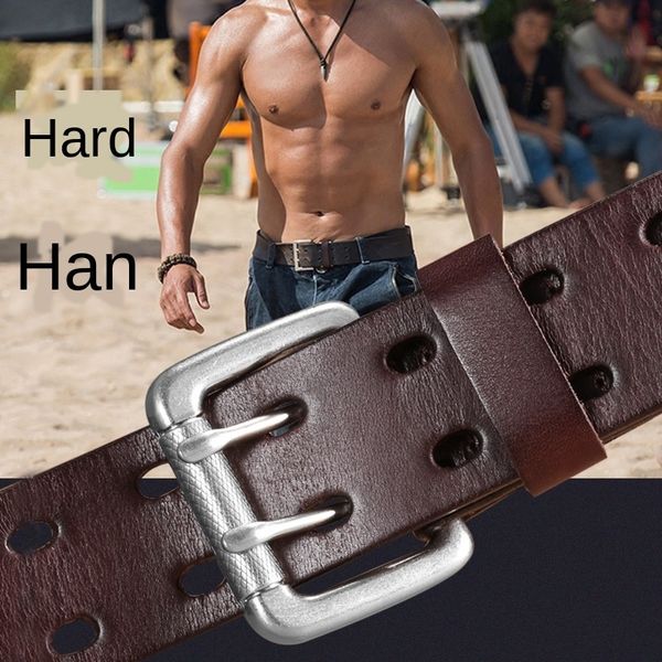 r07b8 double needle men's fashionable army overalls pure cowhide men's jeans belt jeans belt personalized fashionable whole leathe, Black;brown
r07b8 double needle men's fashionable army overalls pure cowhide men's jeans belt jeans belt personalized fashionable whole leathe, Black;brown