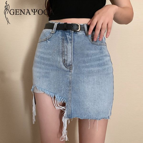 genayooa denim skirts womens pencil skirt casual ripped jeans skirts blue streetwear mini nightclub autumn 2020 new, Black
genayooa denim skirts womens pencil skirt casual ripped jeans skirts blue streetwear mini nightclub autumn 2020 new, Black