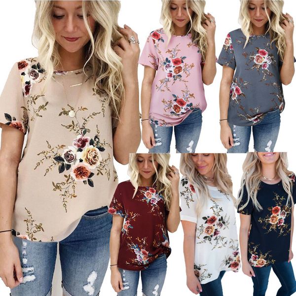 2019 new summer short sleeve women t-shirt fashion print casual loose t shirt plus size s-3xl
2019 new summer short sleeve women t-shirt fashion print casual loose t shirt plus size s-3xl