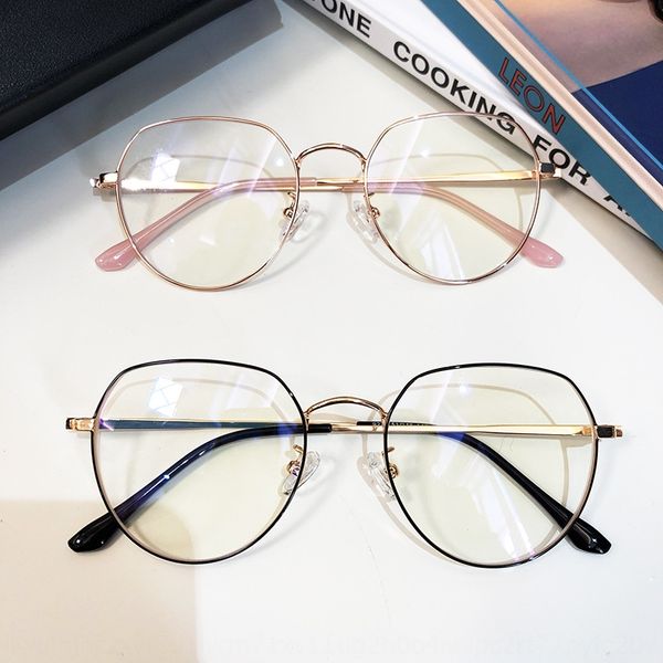 hinv9 korean style art plain mirror metal anti-blue light frame personalized fashion can be matched with myopia glasses myopia glasses frame, Silver
hinv9 korean style art plain mirror metal anti-blue light frame personalized fashion can be matched with myopia glasses myopia glasses frame, Silver