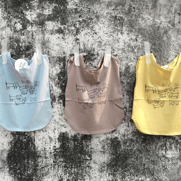 одежда новый летний хлопок шею детский жилет детский clothingsleeveless мультфильма печатных жилет спереди открытый небольшой v-образный выр, Blue
одежда новый летний хлопок шею детский жилет детский clothingsleeveless мультфильма печатных жилет спереди открытый небольшой v-образный выр, Blue