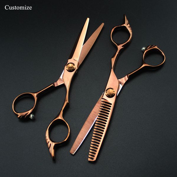 hair scissors customize logo japan steel 6 '' bronze salon cutting barber makas haircut thinning shears hairdressing
hair scissors customize logo japan steel 6 '' bronze salon cutting barber makas haircut thinning shears hairdressing