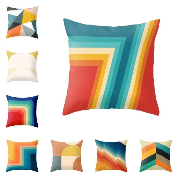 lychee geometry printed cushion case colorful polyester peachskin 45x45cm cushion cover for bedroom home office
lychee geometry printed cushion case colorful polyester peachskin 45x45cm cushion cover for bedroom home office
