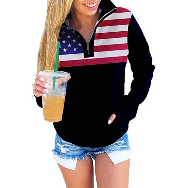 zipper usa flag print new women fashion long sleeve hoodie sweatshirt harajuku jumper hooded pullover casual loose chic, Black
zipper usa flag print new women fashion long sleeve hoodie sweatshirt harajuku jumper hooded pullover casual loose chic, Black