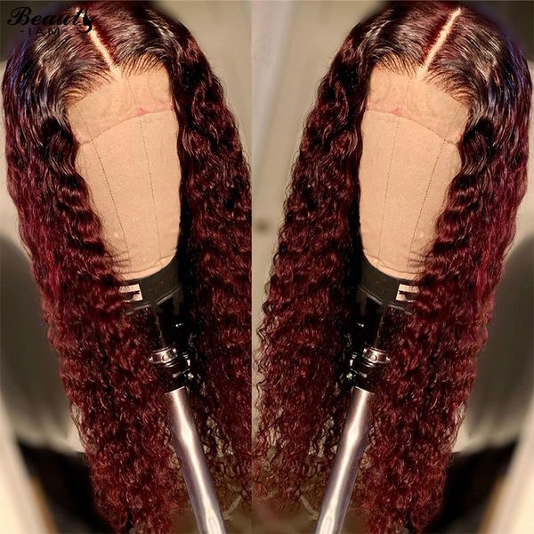 1b/99j curly lace front human hair wigs for black women 150 density natural virgin glueless pre plucked wig
1b/99j curly lace front human hair wigs for black women 150 density natural virgin glueless pre plucked wig