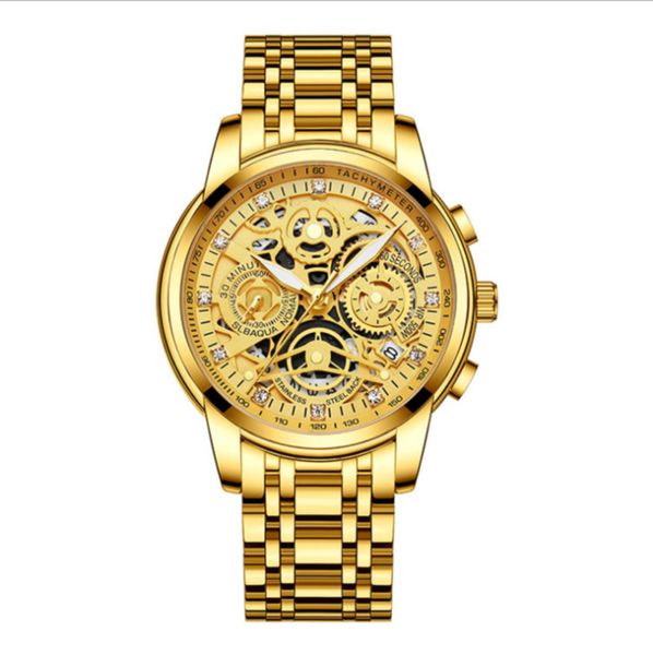 Hot Sale watches Sport Style high quality stainless steel Mens quartz stopwatch man chronograph wristwatch Male watch
Hot Sale watches Sport Style high quality stainless steel Mens quartz stopwatch man chronograph wristwatch Male watch