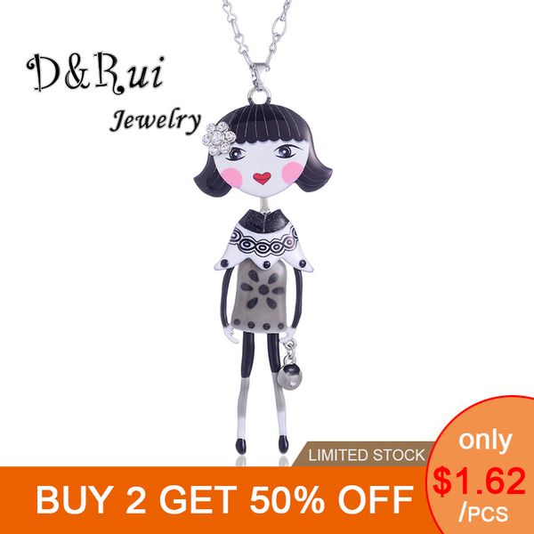 statement chain enamel vintage figure doll necklace pendant female clothes collar decoration fashion jewelry for women kid gifts, Silver
statement chain enamel vintage figure doll necklace pendant female clothes collar decoration fashion jewelry for women kid gifts, Silver