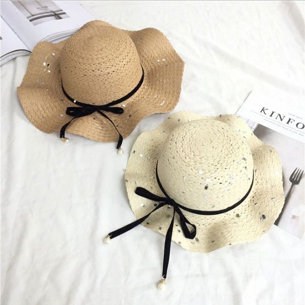 korean style travel parent-child sun butterfly straw female summer bow straw sunscreen beach hat female summer beach sun hat, Blue;gray
korean style travel parent-child sun butterfly straw female summer bow straw sunscreen beach hat female summer beach sun hat, Blue;gray