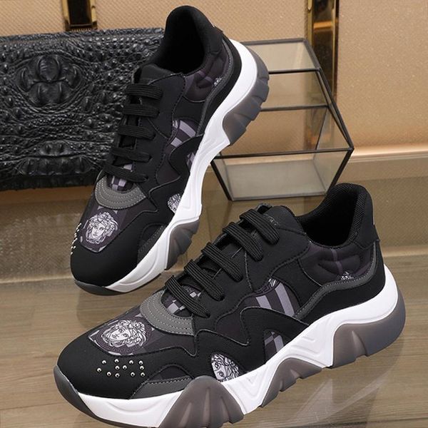 lightweight mens shoes vintage comfortable running style footwears lace -up low plus size casual men shoes scarpe sportive da uomo, Black
lightweight mens shoes vintage comfortable running style footwears lace -up low plus size casual men shoes scarpe sportive da uomo, Black