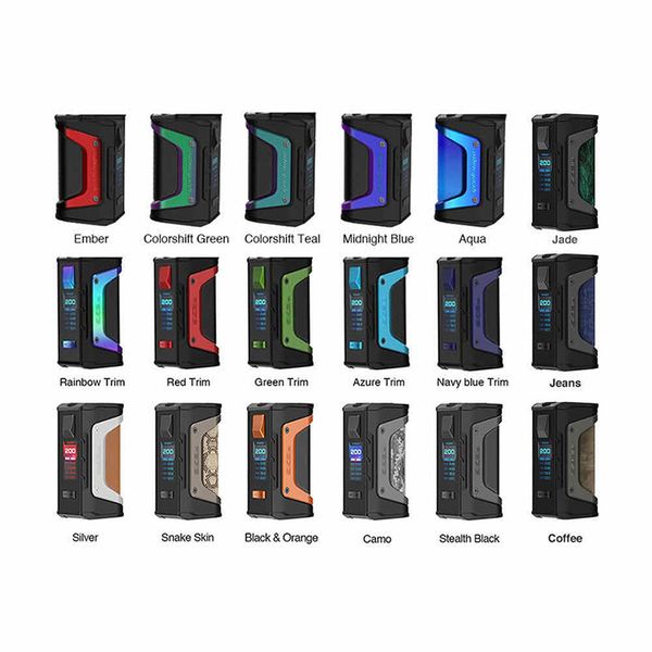 Аутентичные GeekVape Aegis Legend Mod Aegis Legend 200W TC Box MOD Работает на Dual 18650 батареи электронной сигареты Нет батареи 100% оригинал
Аутентичные GeekVape Aegis Legend Mod Aegis Legend 200W TC Box MOD Работает на Dual 18650 батареи электронной сигареты Нет батареи 100% оригинал