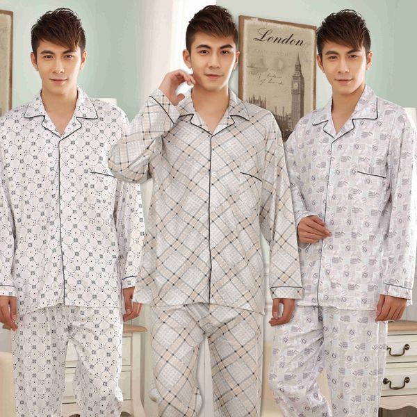 syvlt pajamas men's long-sleeved pants summer dad thin cotton silk suit home clothes home furnishing clothing middle-aged and elderly h, Black;brown
syvlt pajamas men's long-sleeved pants summer dad thin cotton silk suit home clothes home furnishing clothing middle-aged and elderly h, Black;brown