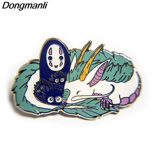 p5151 dongmanli dragon hard enamel pins badge backpack collar lapel women men anime jewelry, Gray
p5151 dongmanli dragon hard enamel pins badge backpack collar lapel women men anime jewelry, Gray