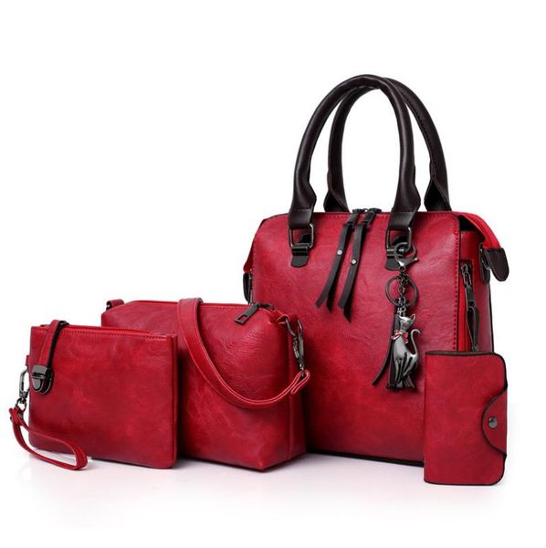 women's bag 2020 fashionable portable women's handbag retro simple pu leather single shoulder straddle mother bag
women's bag 2020 fashionable portable women's handbag retro simple pu leather single shoulder straddle mother bag