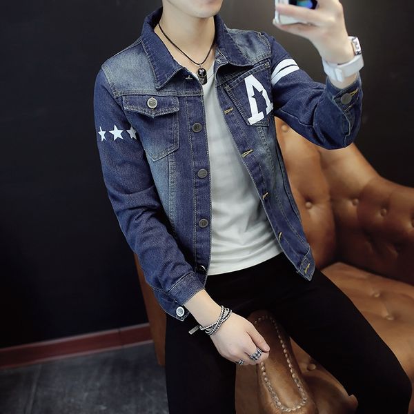 autumn new youth korean slim men's fashion autumn new youth korean slim denim jacket men's denim jacket fashion, Black;brown
autumn new youth korean slim men's fashion autumn new youth korean slim denim jacket men's denim jacket fashion, Black;brown