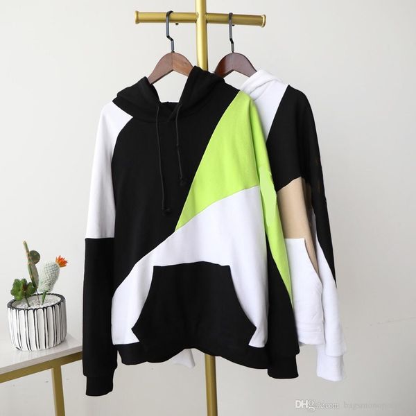 2019 autumn new fashion geometric mosaic color head elegant ladies hooded sweater explosion trend european and american style designer, Black
2019 autumn new fashion geometric mosaic color head elegant ladies hooded sweater explosion trend european and american style designer, Black