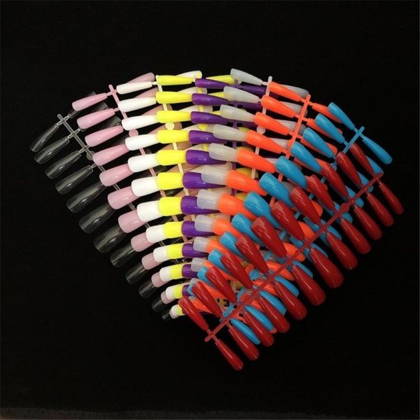 24 pcs/sheet candy color full cover artificial false nail tips fake nails extension stiletto coffin nails nail art tool, Red;gold
24 pcs/sheet candy color full cover artificial false nail tips fake nails extension stiletto coffin nails nail art tool, Red;gold