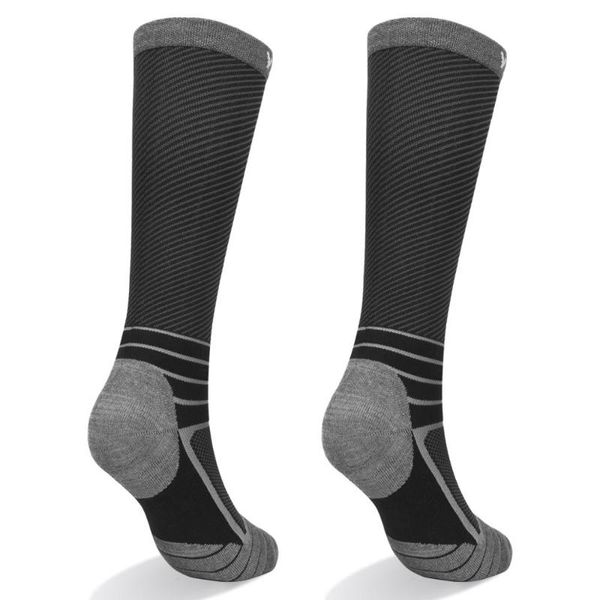sports socks yuedge cushion knee high long compression nylon nursing stocking for men and women 2 pairs, Black
sports socks yuedge cushion knee high long compression nylon nursing stocking for men and women 2 pairs, Black
