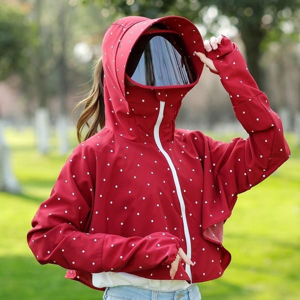 hat one-piece women's bicycle sunscreen sunscreen summer uv-proof shawl clothes outdoor cycling skin clothes thin shawl, Blue;gray
hat one-piece women's bicycle sunscreen sunscreen summer uv-proof shawl clothes outdoor cycling skin clothes thin shawl, Blue;gray