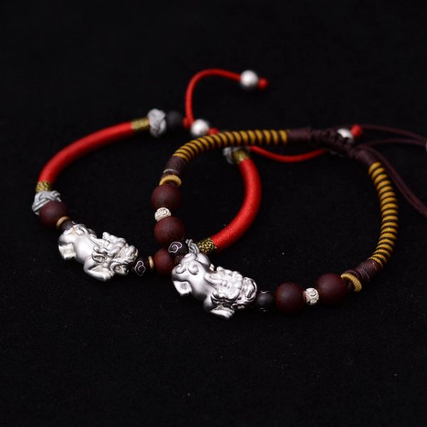 januarysnow fashion chinese knot braided brave troops bracelet men and women couple hand rope hand-woven rope, Golden;silver
januarysnow fashion chinese knot braided brave troops bracelet men and women couple hand rope hand-woven rope, Golden;silver