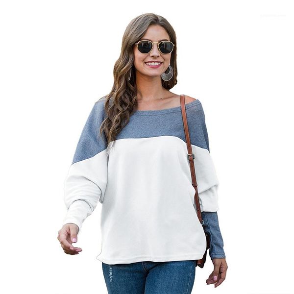 color loose female clothing womens designer patchwork hoodies long sleeve o neck ladies sweatshirts fashion contrast, Black
color loose female clothing womens designer patchwork hoodies long sleeve o neck ladies sweatshirts fashion contrast, Black