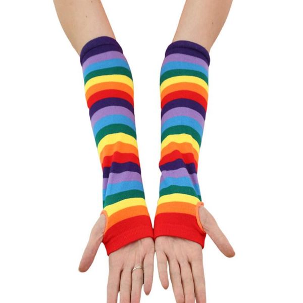 2 наборы моды локоть длина полосатый длинные перчатки носки fingerless митенки радуга цвета зимние перчатки для женщин девочек, Blue;gray
2 наборы моды локоть длина полосатый длинные перчатки носки fingerless митенки радуга цвета зимние перчатки для женщин девочек, Blue;gray