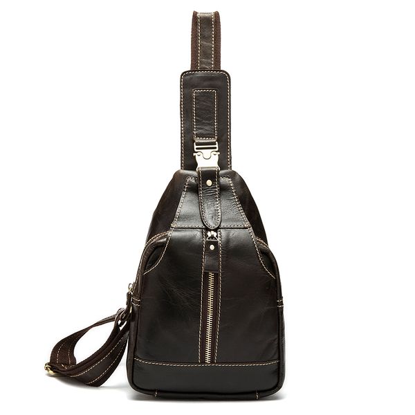 summer 2020 head leather fashion solid color retro men's chest bag leather bag men's one shoulder messenger bag coffee dark coffee
summer 2020 head leather fashion solid color retro men's chest bag leather bag men's one shoulder messenger bag coffee dark coffee