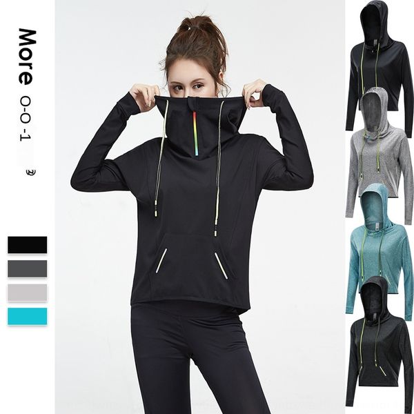 2019 new hooded casual running fitness women's loose quick-drying yoga fitness long sleeve coat sweater coat sweater, Black
2019 new hooded casual running fitness women's loose quick-drying yoga fitness long sleeve coat sweater coat sweater, Black