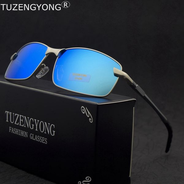 tuzengyong brand men's aluminum sunglasses coating mirror polarized driving sun glasses for men square goggles shades eyewear, White;black
tuzengyong brand men's aluminum sunglasses coating mirror polarized driving sun glasses for men square goggles shades eyewear, White;black