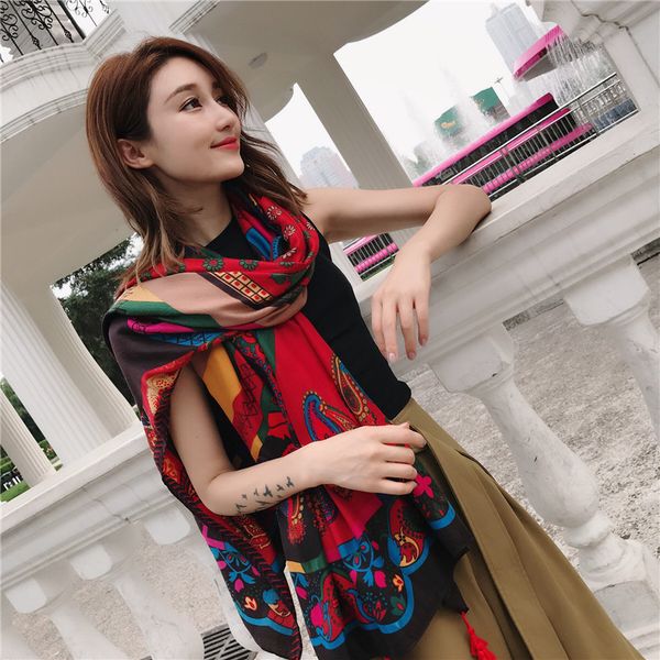 chinese silk new style four seasons lady sunscreen beach quality shawl women fashion cotton print scarf popular silk headscarf, Blue;gray
chinese silk new style four seasons lady sunscreen beach quality shawl women fashion cotton print scarf popular silk headscarf, Blue;gray
