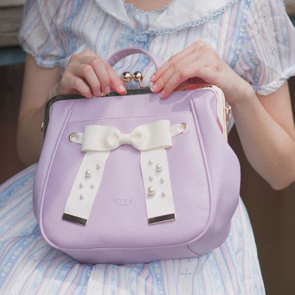 kawaii 3ways purple lolita bow pearl shell messenger handbag shoulder bag boys girls bags school book bag cosplay
kawaii 3ways purple lolita bow pearl shell messenger handbag shoulder bag boys girls bags school book bag cosplay