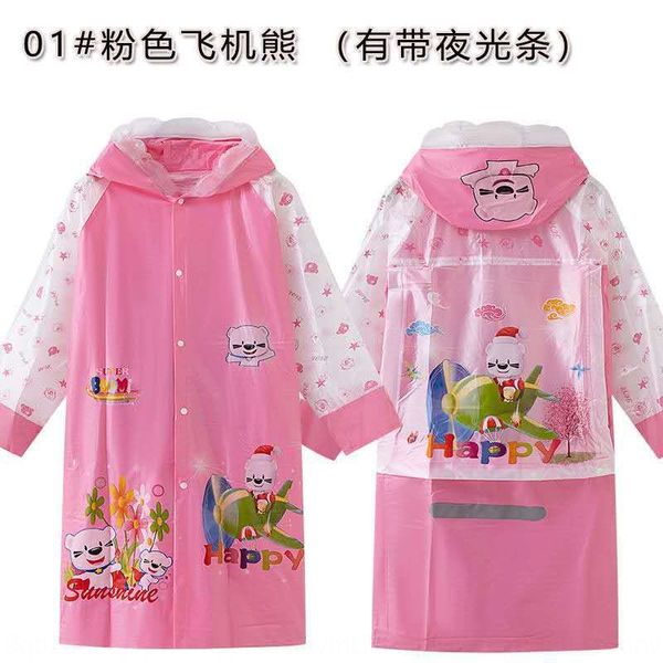 boys and girls with schoolbags korean style bag cloak cloak cartoon poncho with children's medium and large children's raincoat
boys and girls with schoolbags korean style bag cloak cloak cartoon poncho with children's medium and large children's raincoat