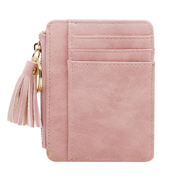 2020 new matt leather tassel women card holder cute credit id card holders zipper wallet case change coin purse keychain, Silver
2020 new matt leather tassel women card holder cute credit id card holders zipper wallet case change coin purse keychain, Silver
