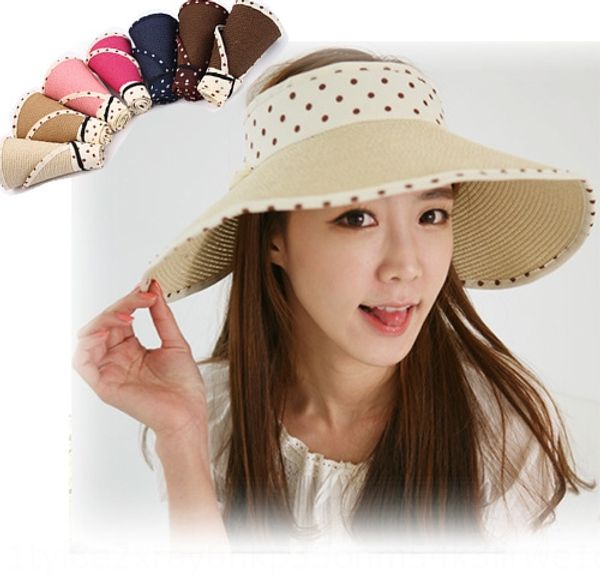 summer women's shade screen beach portable outdoor big edge foldable empty ribbon sun straw sun hat straw hat, Blue;gray
summer women's shade screen beach portable outdoor big edge foldable empty ribbon sun straw sun hat straw hat, Blue;gray