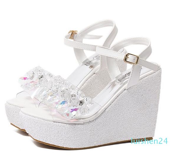 designer-e silver crystal beading platform wedges sandals 12cm size 34 to 39 lll l24, Black
designer-e silver crystal beading platform wedges sandals 12cm size 34 to 39 lll l24, Black
