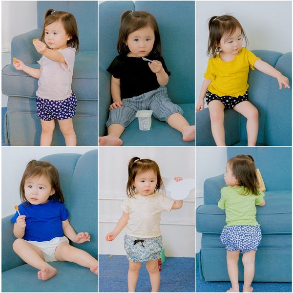 ins summer girl short-sleeved t- thin cotton doll t- base shirt baby children wooden ear solid color shirt, Blue
ins summer girl short-sleeved t- thin cotton doll t- base shirt baby children wooden ear solid color shirt, Blue