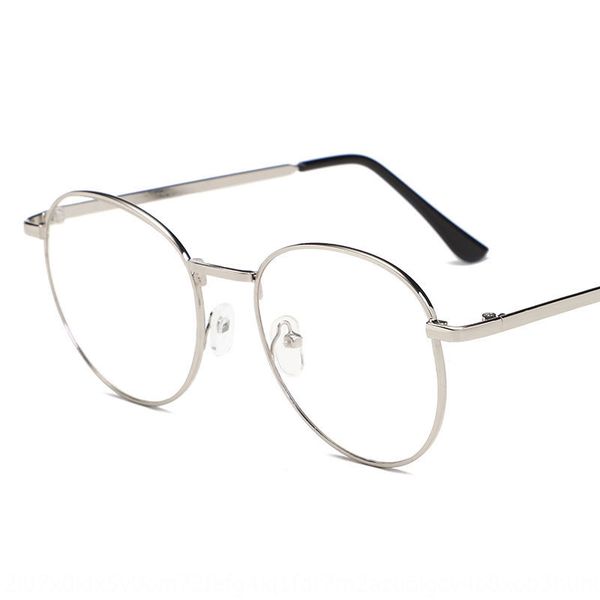 2020 new metal round frame plain men's and women's harajuku korean glasses metal plain glasses, White;black
2020 new metal round frame plain men's and women's harajuku korean glasses metal plain glasses, White;black