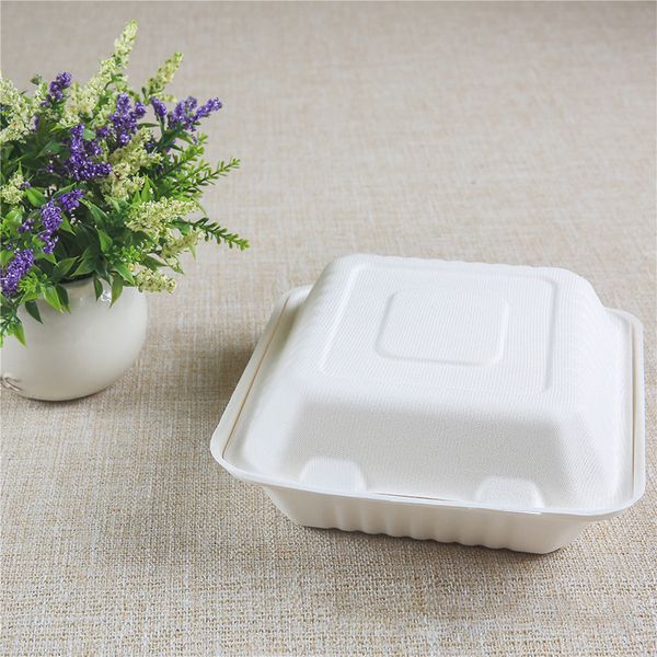 factory wholesale 6-8-9 inch sugarcane clamshell take out food container heavy duty quality to go container
factory wholesale 6-8-9 inch sugarcane clamshell take out food container heavy duty quality to go container