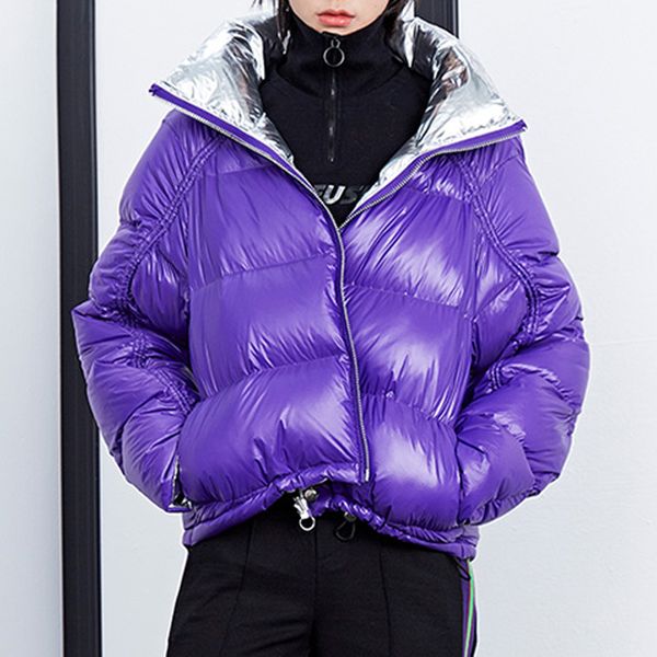 women's down & parkas janveny women double sided long jacket winter 90% white duck coat thicken warm female snow outwear feather, Black
women's down & parkas janveny women double sided long jacket winter 90% white duck coat thicken warm female snow outwear feather, Black