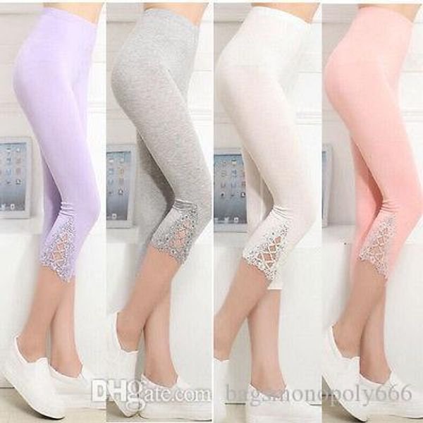 womens crop 7 minutes length leggings clothes capri cropped lace summer modal pan, Black
womens crop 7 minutes length leggings clothes capri cropped lace summer modal pan, Black