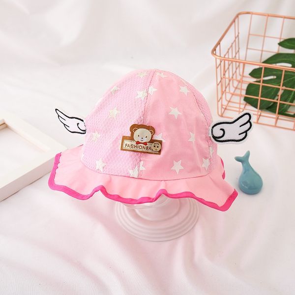 baby net cute wings baby thin sunshade breathable bucket bucket hatsunshade fisherman hatfisherman hat sunscreen basin hat, Blue;gray
baby net cute wings baby thin sunshade breathable bucket bucket hatsunshade fisherman hatfisherman hat sunscreen basin hat, Blue;gray