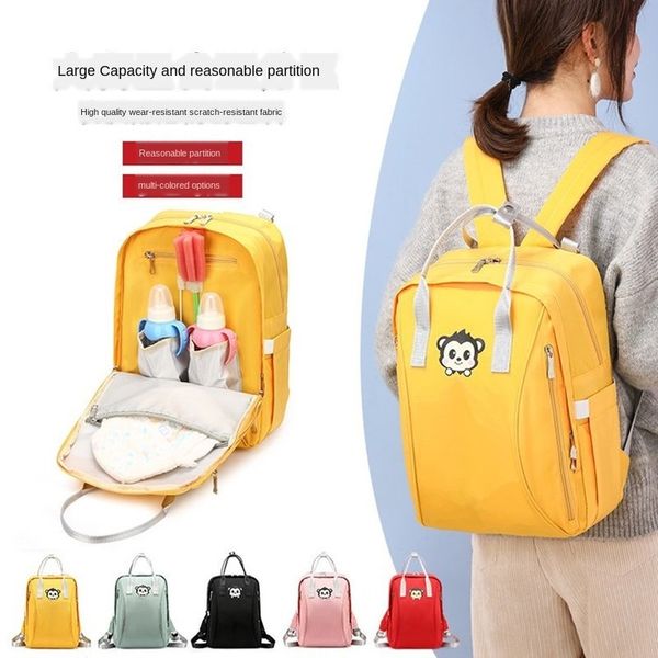 new large capacity mother and baby mommy bag babies' travel all-match portable multi-function backpack portable backpack
new large capacity mother and baby mommy bag babies' travel all-match portable multi-function backpack portable backpack