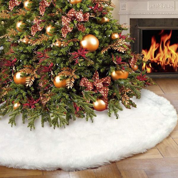 white plush christmas tree skirt aprons christmas tree carpet decorations for home new year xmas decor 30"/48"/60"inch
white plush christmas tree skirt aprons christmas tree carpet decorations for home new year xmas decor 30"/48"/60"inch