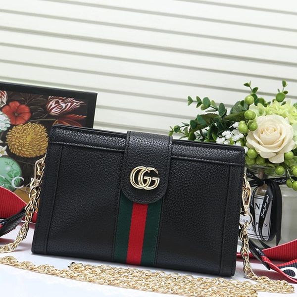 drop ship womens bag leather zipper shoulder bags luxury designer chain crossbody bag clutches handbag lady messenger bags bolso bandolera