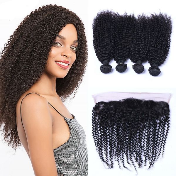 indian kinky curly 4 bundles with 13x4 ear to ear lace frontal closure human hair extensions natural black, Black;brown
indian kinky curly 4 bundles with 13x4 ear to ear lace frontal closure human hair extensions natural black, Black;brown