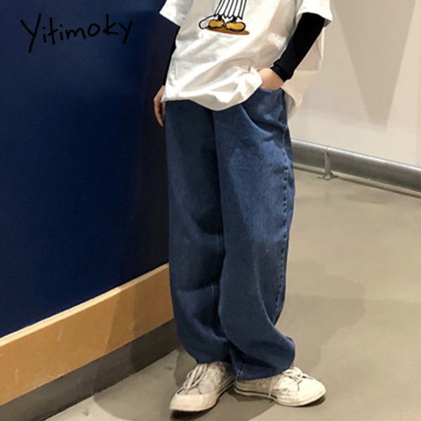yitimoky jeans boyfriend for women loose vintage wide leg jeans korean straight fashion full-length casual denim for woman, Blue
yitimoky jeans boyfriend for women loose vintage wide leg jeans korean straight fashion full-length casual denim for woman, Blue